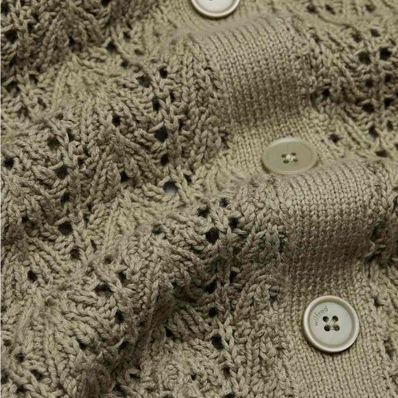 Aritzia Wilfred Olive Green Cardigan - Picture 4 of 10
